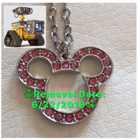 Other - ♻️LAST CHANCE-Minimalistic Mickey Mouse Necklace♻️